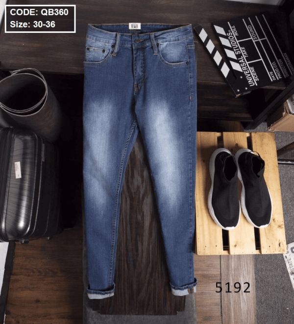 Các shop sỉ quần jean dài nam 5192 ống ôm