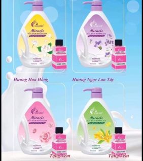 Sữa Tắm Nước Hoa Charme Miracle 1000ml Cho Nữ Hương Lavender