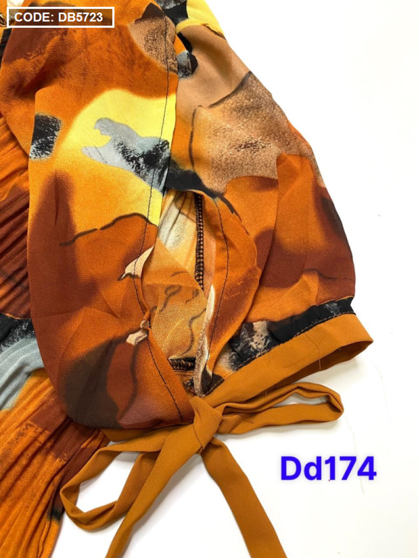 Đồ bộ quần ống rộng cổ vuông tay ngắn - DB5723