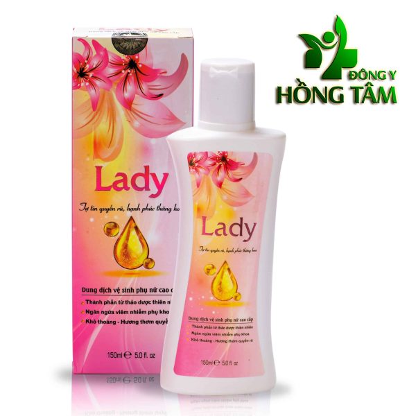 Dung dịch vệ sinh phụ nữ cao cấp Lady công ty Hồng Tâm chính hãng - 8938529135090