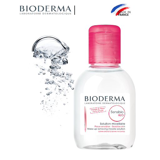 Nước tẩy trang Bioderma màu hồng 100ml chính hãng