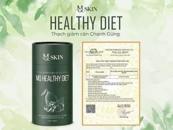 Thạch giảm cân chanh gừng MQ Healthy Diet chính hãng - 8936117150418