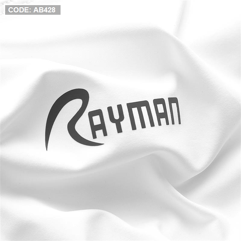 Áo Thun Nam Thể Thao Cổ Tròn Phối Tay Màu In Logo RayMan (Có size 3x)
