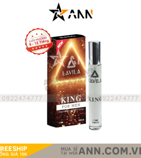 Nước Hoa Nam Lavila King Mini 15ml - 8936184450879