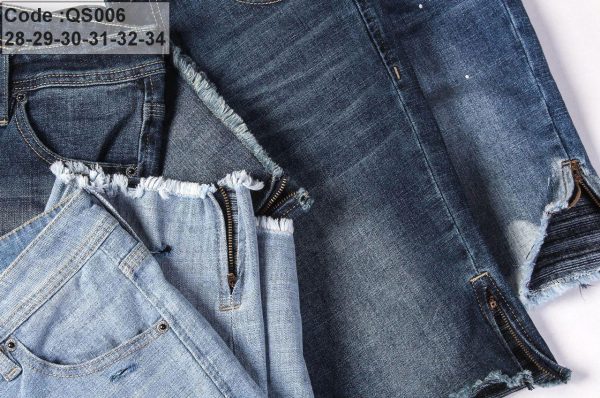 Quần short jeans nam phá cách độc đáo
