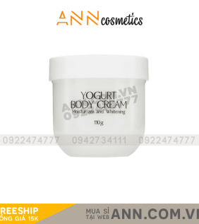 Kem Body Dưỡng Trắng Da Yogurt Body Cream Hanayuki - 8936205370018