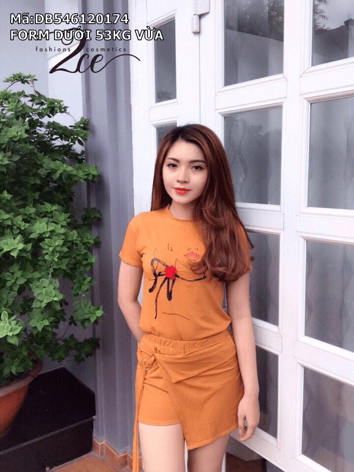 Đồ bộ quần giả váy áo tay ngắn mặc nhà hay đi chơi đều đẹp  Shopee Việt Nam
