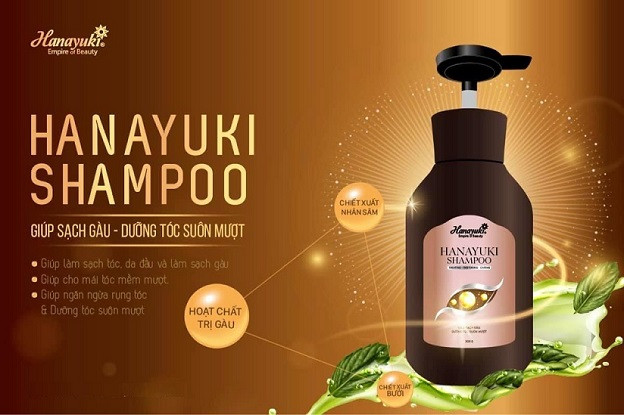 Dầu Gội Thảo Dược Hanayuki Shampoo