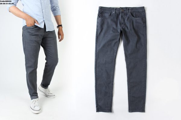 Quần jeans màu nam xuất khẩu cao cấp